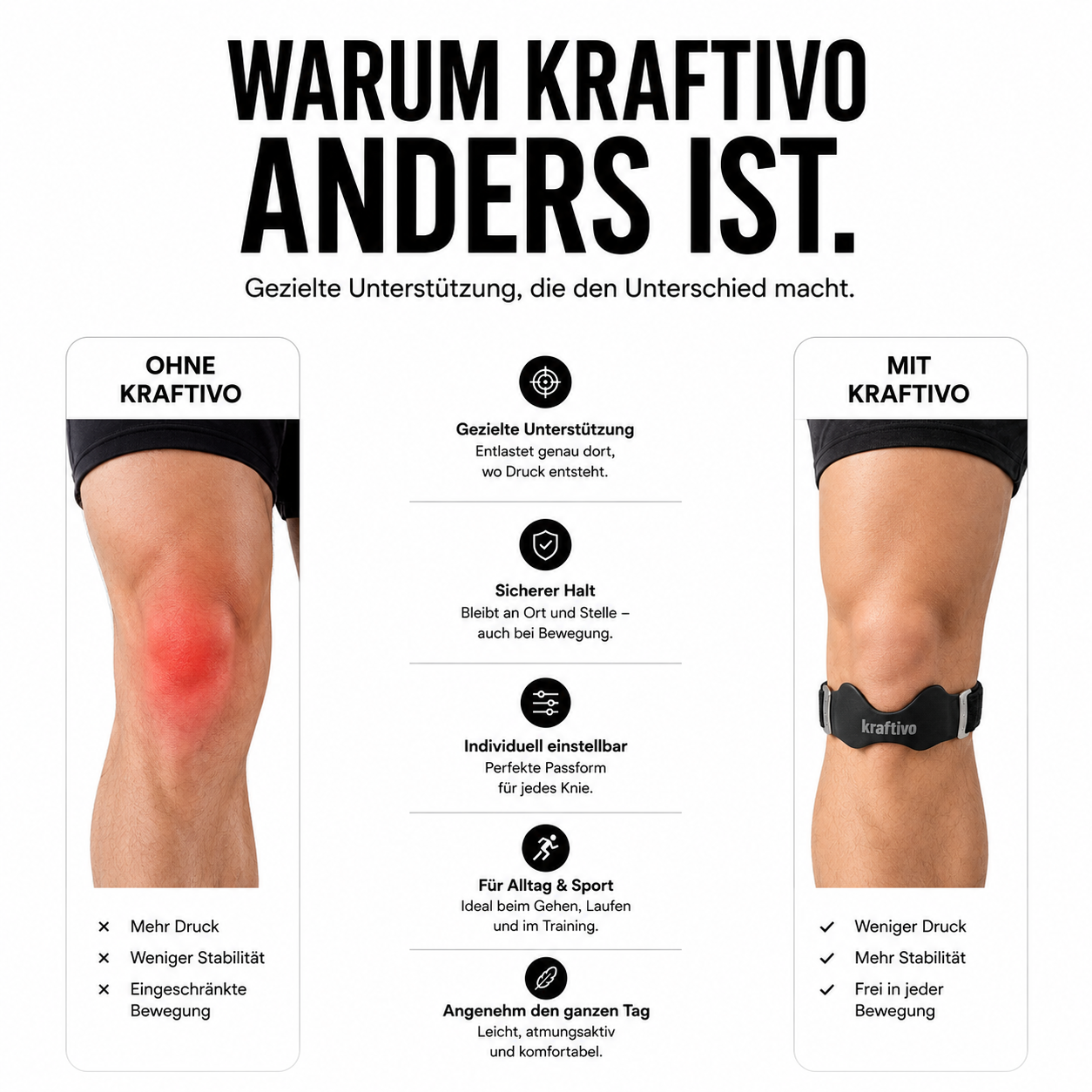 Kraftivo / Kniebandage